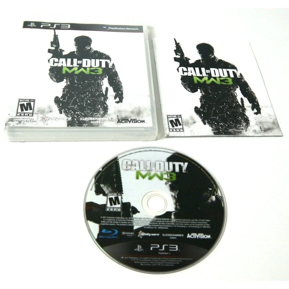 CALL OF DUTY: MODERN WARFARE‎ 3 - PLAYSTATION 3 - COMPLETE!